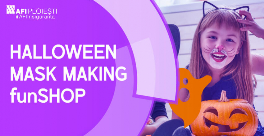 HALLOWEEN MASK MAKING funSHOP