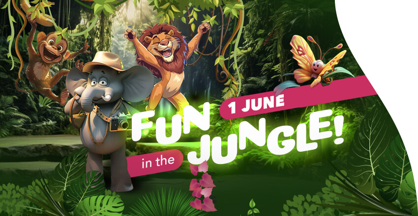 On June 1st, the Dancing Lion is waiting for you to start the fun!