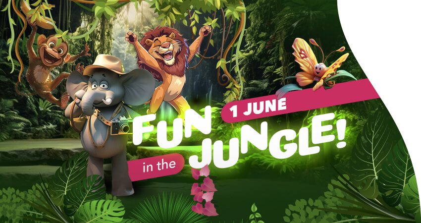 On June 1st, the Dancing Lion is waiting for you to start the fun!
